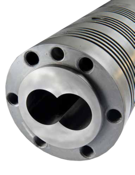 Nitrided Screw Barrel for Plastic 10% Fibre Glass
