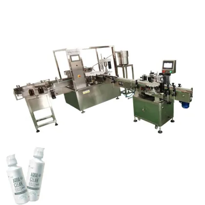 Automatic Contact Lens Care Solution Filling and Capping Machine