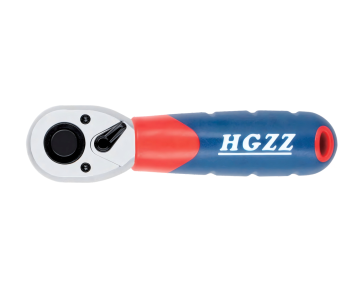 Stubby Straight Handle Quick Release Ratchet Wrench