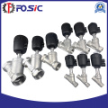 Stainless Steel Flanged Pneumatic Angle Seat Valve