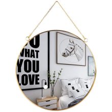 Hanging Wall Circle Mirror Decor