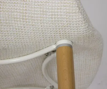 Eames Fabric Covered Organic Chair