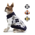 Dog Sweater Plaid Warm Clothes