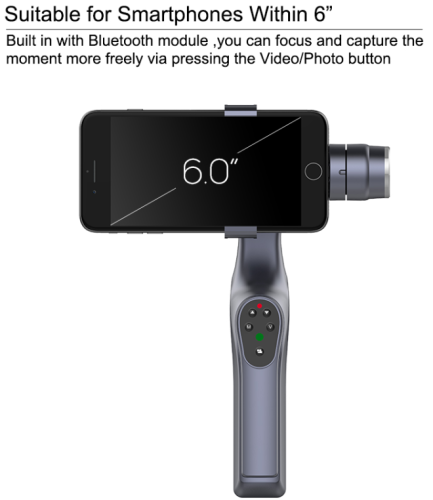 Brushless Phone Gimbal Stabilizer Aksesori Untuk Fotografi