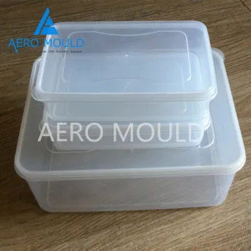 Disposable food square plastic container mould