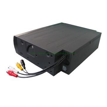 car cd changer operating under the seat