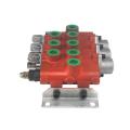 Hydraulic multi-way directional valve for cutting machine