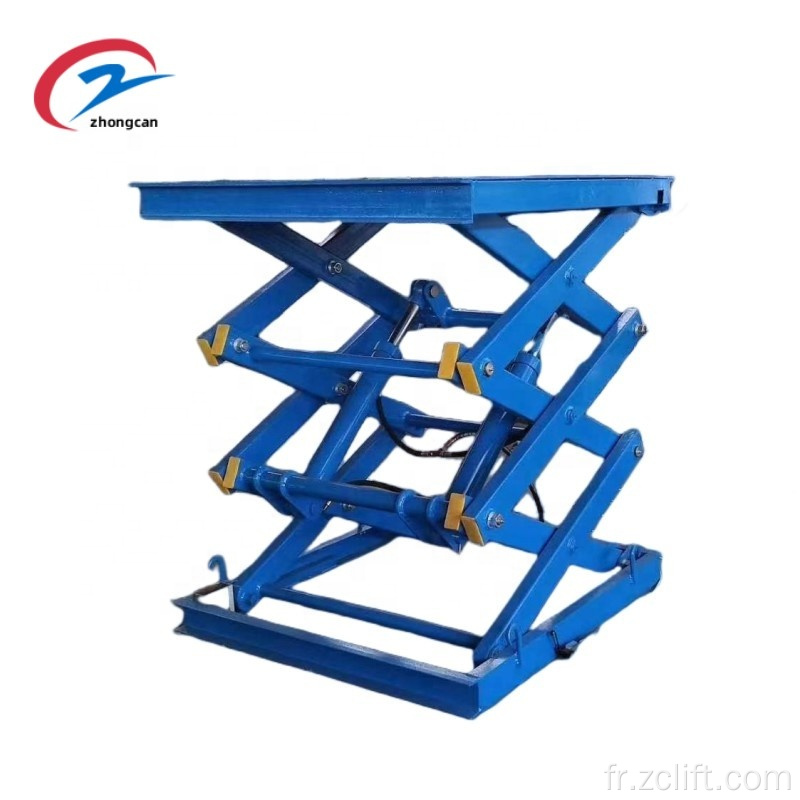 Ascenseur de ciseaux de table de lifting stationnaire