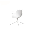 Infiniti Polycarbonate Cookie Swivel Upholstered Chair