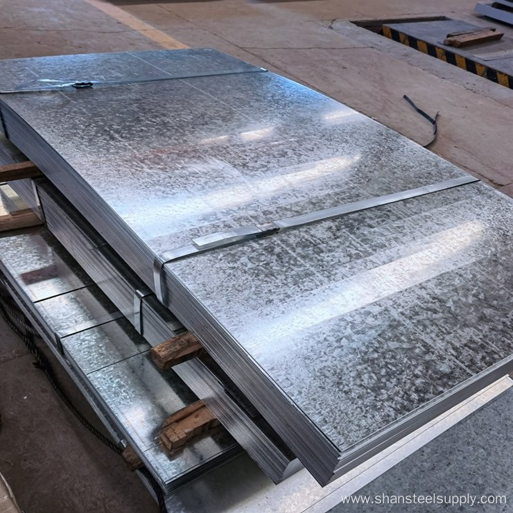 SGH400 SGH450 Galvanized Steel Plate