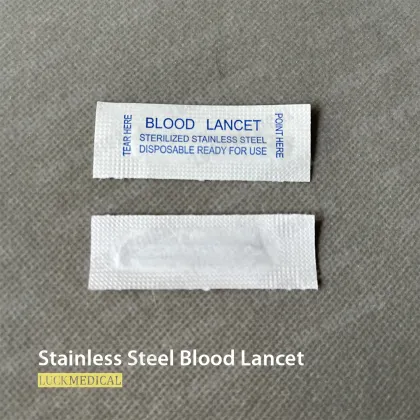 Stainless Steel Blood Lancet Blood Sugar