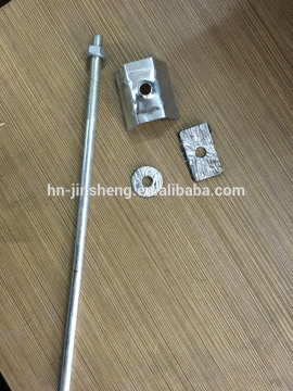 8*300 roofing bolt with nut washer rubber