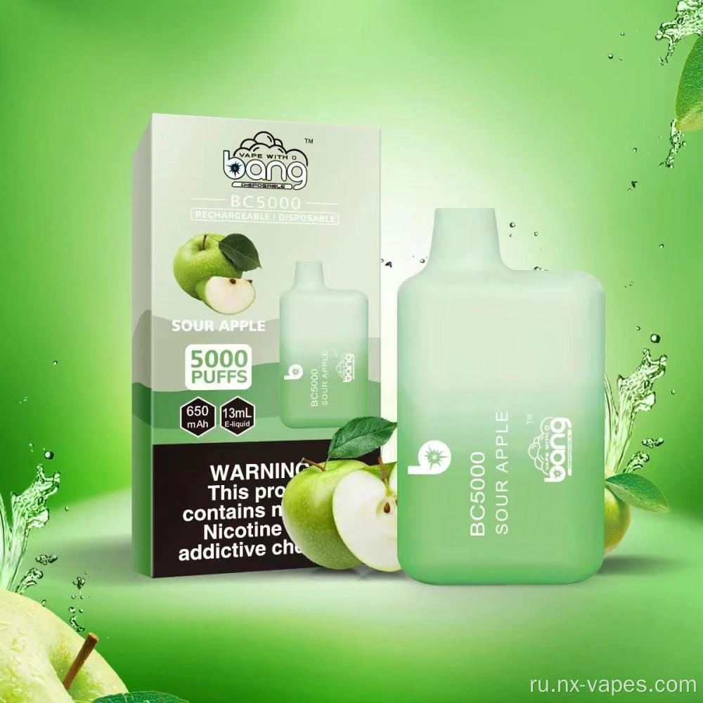 Оригинальный Bang BC 5000 Vape