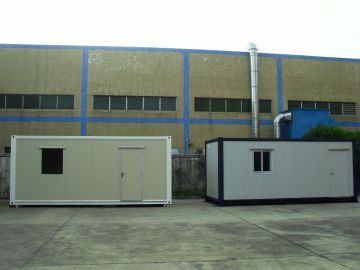 Sandwich Panel, Pvc Window Container Modular House Improved Typed Prefab Unit