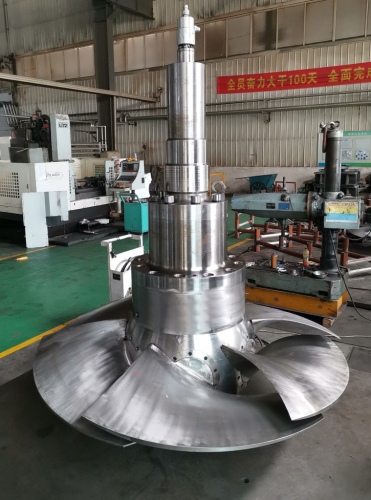 High-efficiency and Low-head Cast and CNC-machining Kaplan Turbine for Power Station