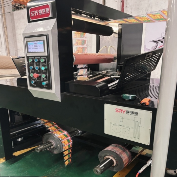 オートバットジョイントラベルUnvinderとラベルの巻き戻し