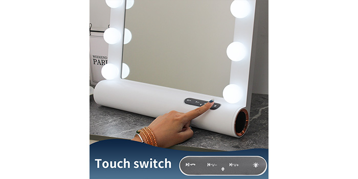 light bulb mirror