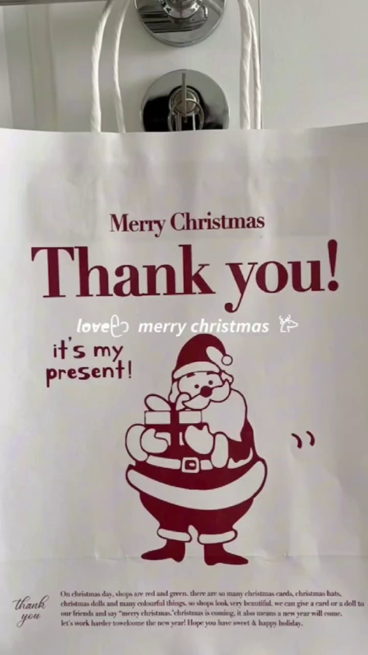 Fantasy Christmas Colorful Bag