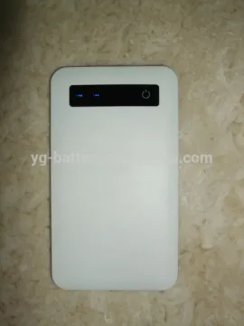 Polymer USB Portable Power Bank 4000 mAh with Touch Screen