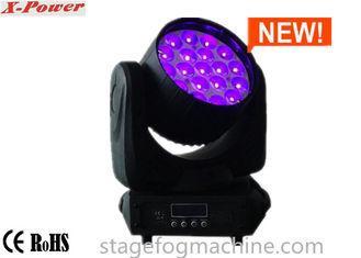 Zoom Moving Head Dj Lights 19Pcs*12w 4 In1 RGBW High Bright