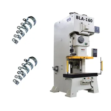 Automatic Power Press for EMT Steel Conduit Strap Making Machine (1/2'' to 4'') with Coil Feeding