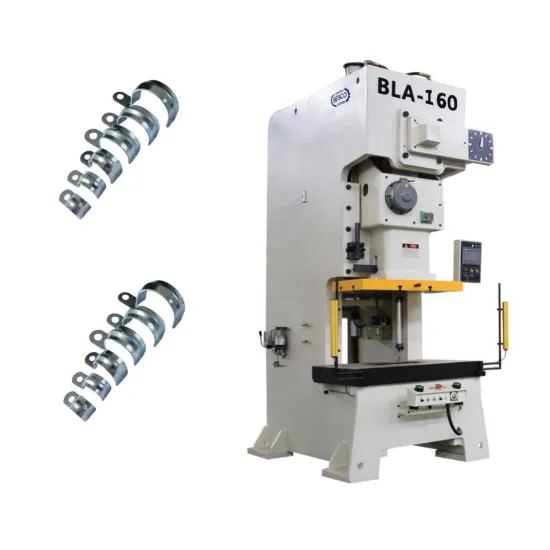 Automatic Power Press for EMT Steel Conduit Strap Making Machine (1/2'' to 4'') with Coil Feeding