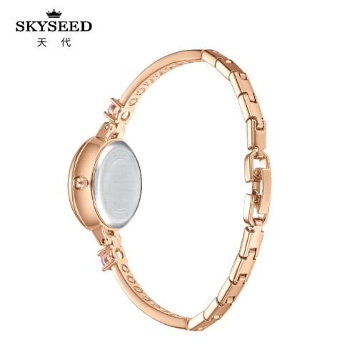 SKYSEED Trendy diamond watch waterproof lady watch