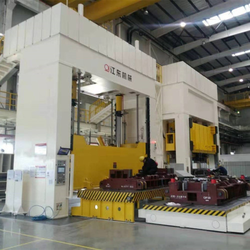Metal extrusion forging Die spotting hydraulic press