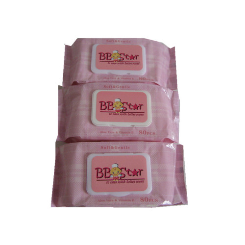 Non Alcohol Economic Sterile Baby Wipes