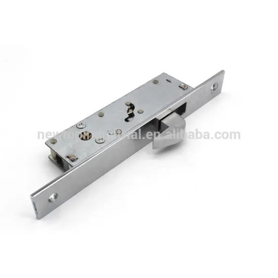 Good security door cylinder mortise hook door lock body with keys for south America market
