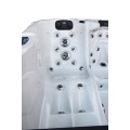 Simple design massage hot tub with 5 seats