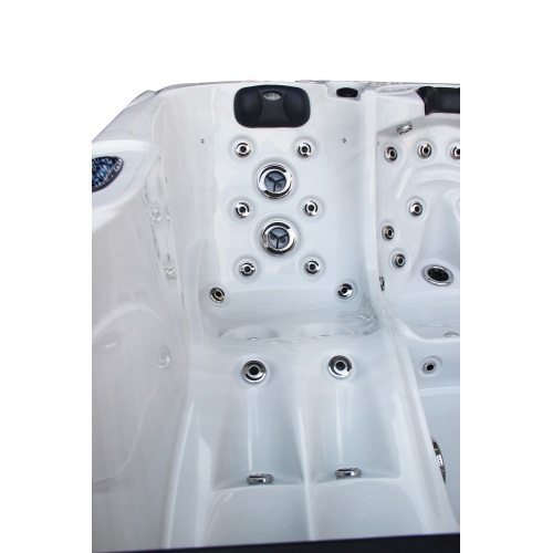Simple design massage hot tub with 5 seats