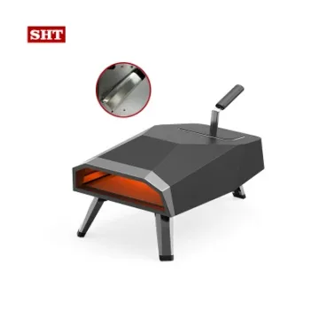 New Arrival Metal Pizza Oven Pellet Wood Burning and Gas Oven for Outdoor BBQ
