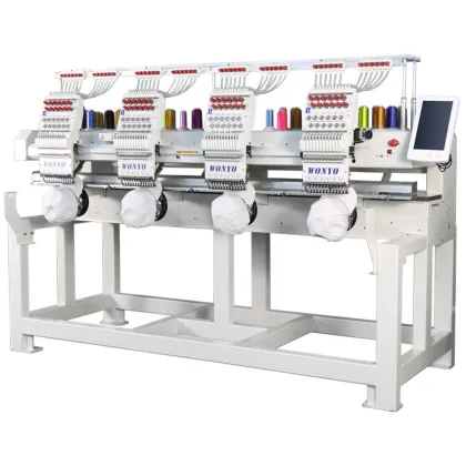 High Precision 4 Heads Barudan Embroidery Machine: Advanced Technology in Textile Embroidery