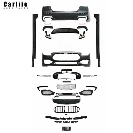 2013-2017 Maserati Quattroporte Fortrofeo Upgrade: New Design Bumpers Body Kit 2023 Trofeo