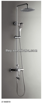 Modern popular colorful head wall mounted shower set