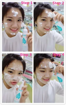 OEM/ODM Whitening Facial Foam Cleanser Gentle Foaming Facial Cleanser