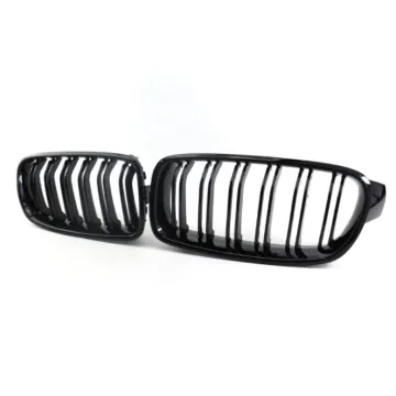 BMW 3 Series F30 F35 M3 Style Kidney Grille - Dual Slats Front Grille Upgrade