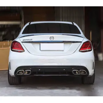 AMG Style Body Kit for Mercedes-Benz C-Class 2015-2018: Front and Rear Bumpers, Grille, Headlights, Tail Lights