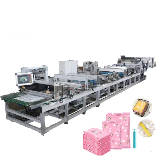 Full Automatic Intelligent Vacuum Compression Bag Making Machine Supplier