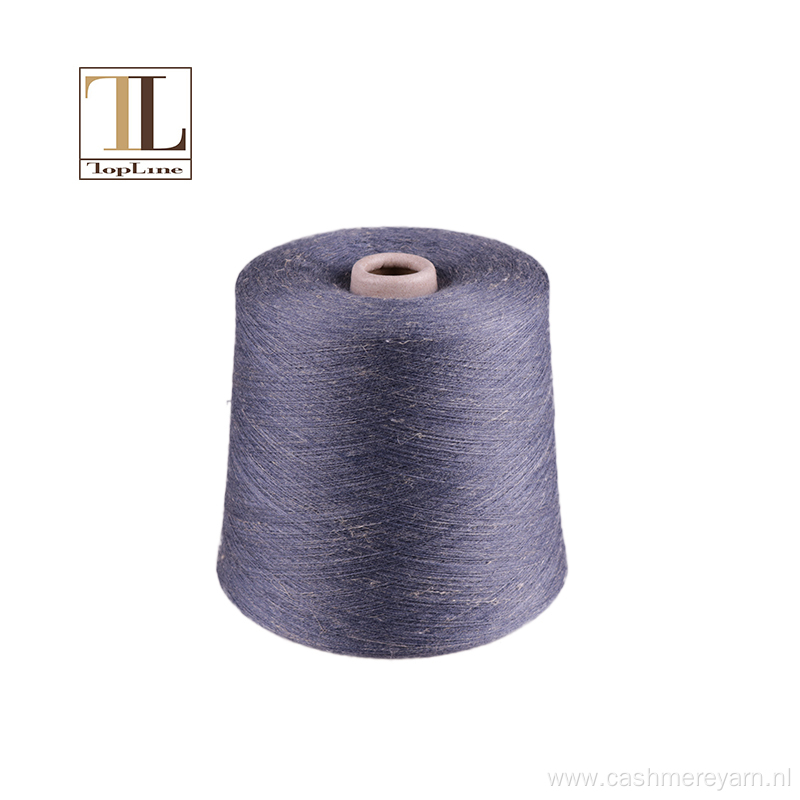 Topline soft and cool wool linen blend yarn