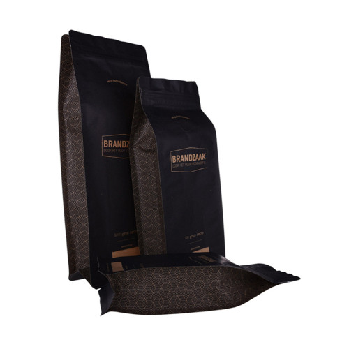 Компостируеми торбички за кафе с топлинно уплътнение с лого