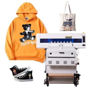 UAS Pro 60cm DTFスモールビジネス用のTシャツ印刷用