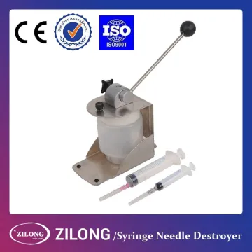 manual stainless steel needle hub cutter for medical