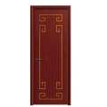 Brown Modern Design Flush ABS Door