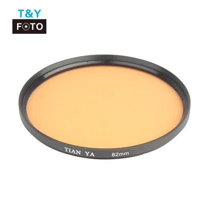 49-82mm Full orange Filter for camera