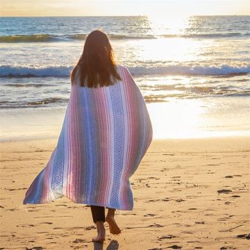 Wholesale Customizable Cotton and Wool Blankets: Ideal for Beach, Camping, Home Decor, and Bulk Orders