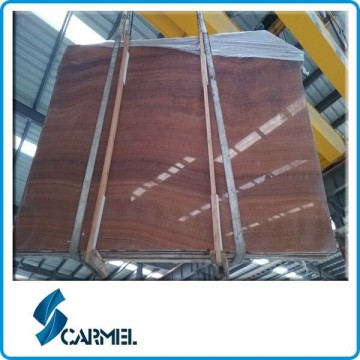Beautiful Red Woode Vein Marble for Wall Tiles
