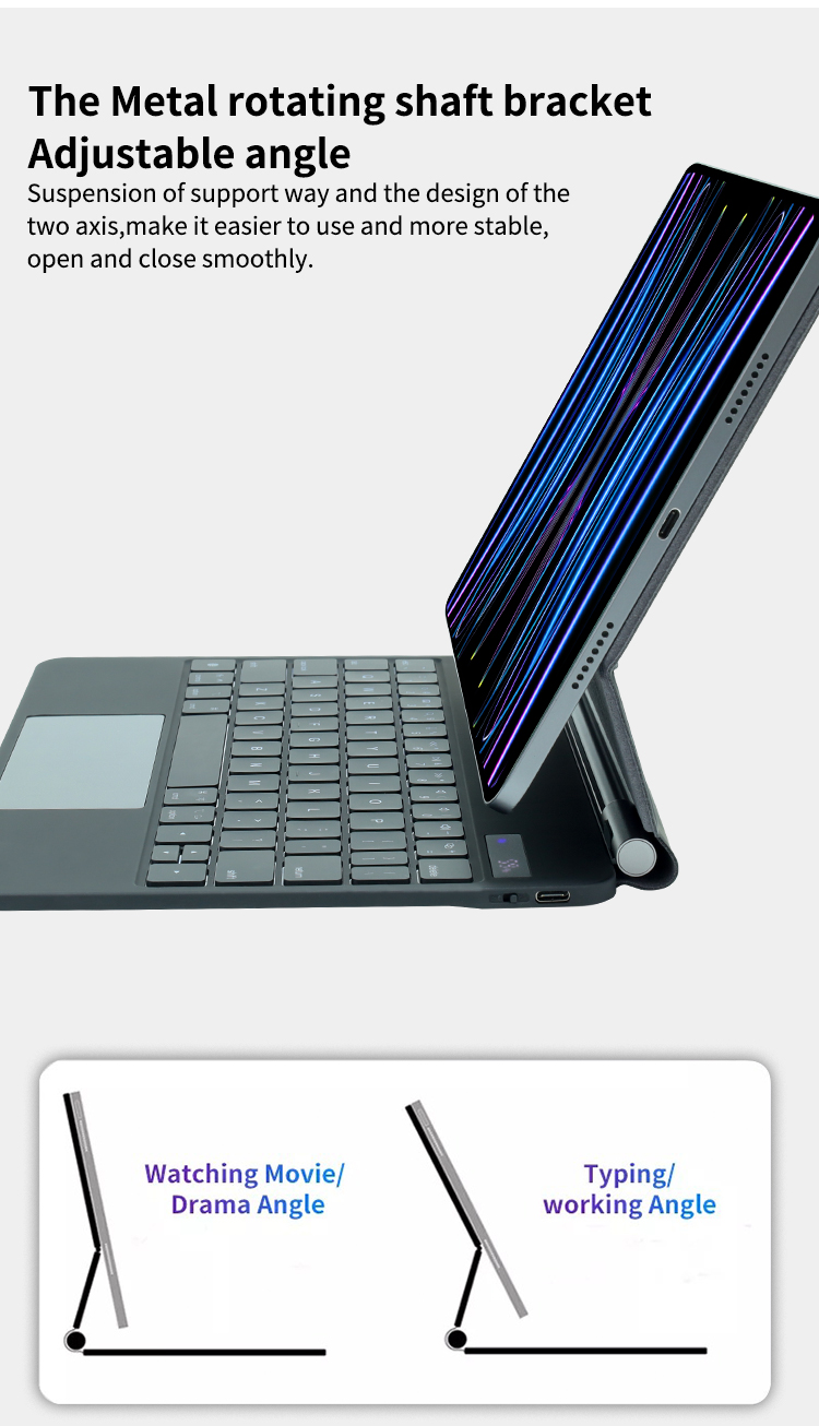 RD01 LED Display iPad Wireless Keyboard RD01 LED Display iPad Wireless Keyboard