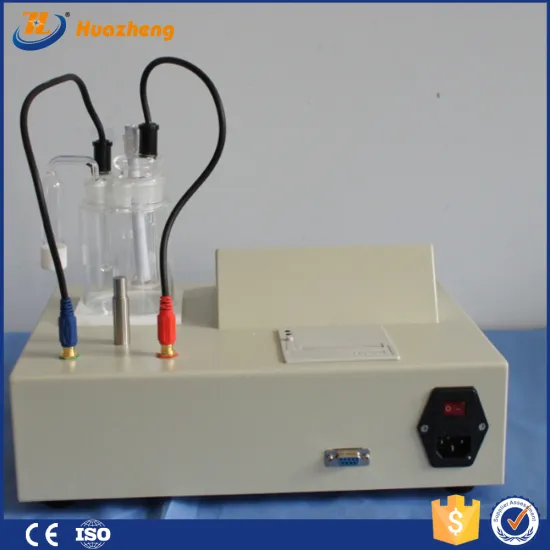 Lab Liquids Measuring Karl Fischer Oil Water Content Testing Equipment